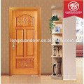 Conception de porte en bois mdf / hdf / pvc / melamine, conception de porte en bois, conception de porte en bois intérieur